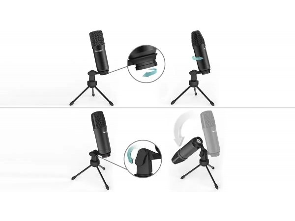 Микрофон FIFINE K730 черный