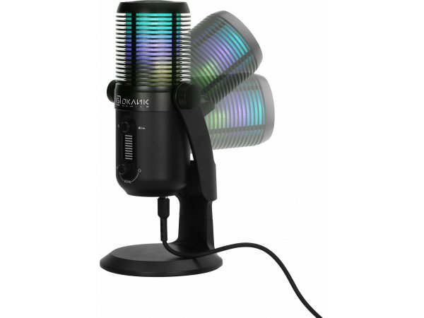 Микрофон Oklick SM-400G черный Микрофон Oklick SM-400G черный