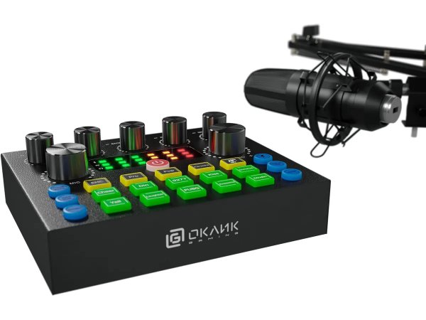 Микрофон Oklick SM-600G черный Микрофон Oklick SM-600G черный