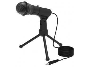 Микрофон Ritmix RDM-120 черный