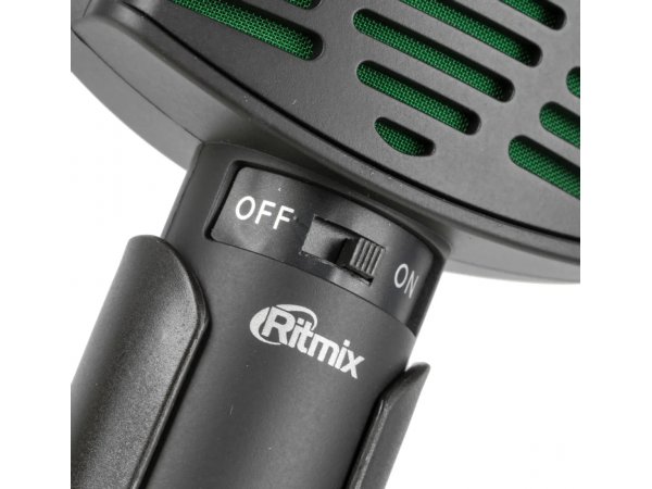 Микрофон Ritmix RDM-126 черный