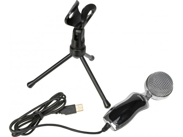 Микрофон Ritmix RDM-127 хром