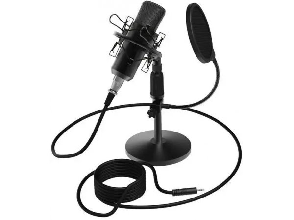Микрофон Ritmix RDM-175 черный