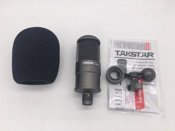 Микрофон Takstar SM-8B-S черный
