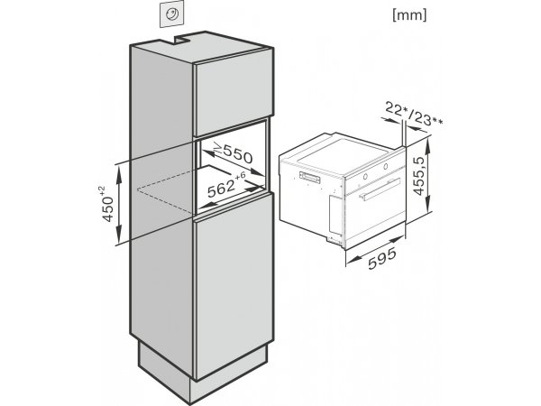 Встраиваемая микроволновая печь Miele M7240TCCLST