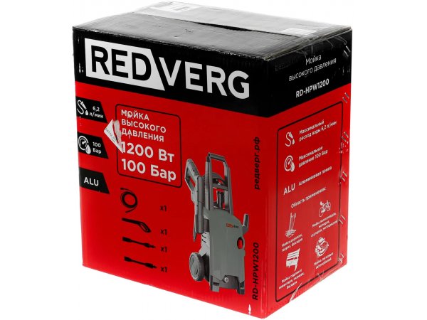 Мойка высокого давления RedVerg RD-HPW1200