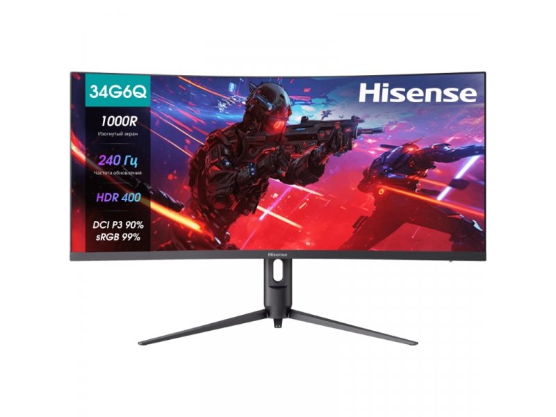 Монитор Hisense 34G6Q-PRO Монитор Hisense 34G6Q-PRO