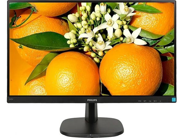 Монитор Philips 243V7QSB(00/01) 23.8" Black