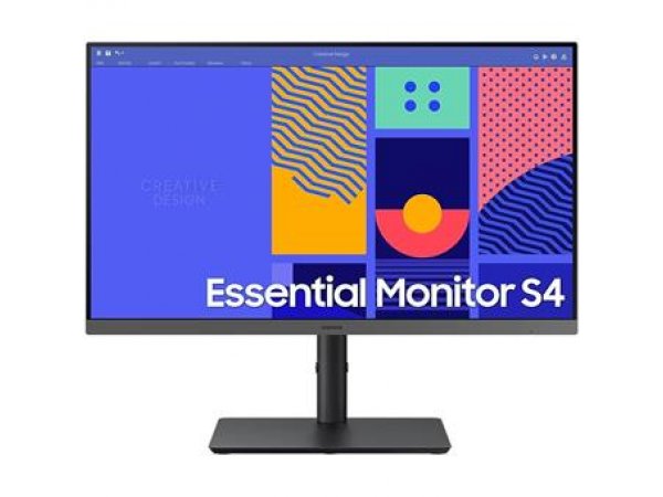 Монитор Samsung Essential S4 S43GC 24" Black (LS24C430GAIXCI)
