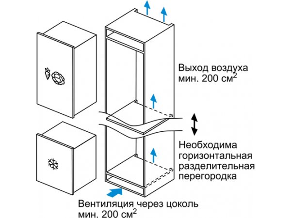 Встраиваемый морозильник Bosch GIV21AF20R