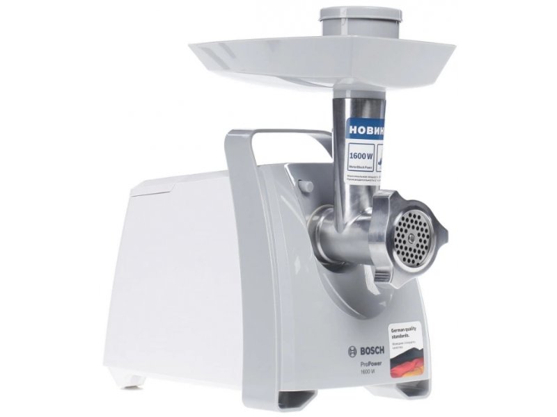 Мясорубка Bosch ProPower MFW45020 белый/серый Мясорубка Bosch ProPower MFW45020 белый/серый