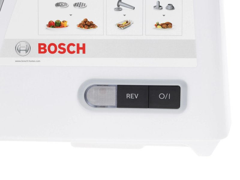 Мясорубка Bosch ProPower MFW45020 белый/серый Мясорубка Bosch ProPower MFW45020 белый/серый