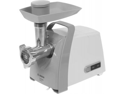 Мясорубка Bosch ProPower MFW66020 белый/серый Мясорубка Bosch ProPower MFW66020 белый/серый