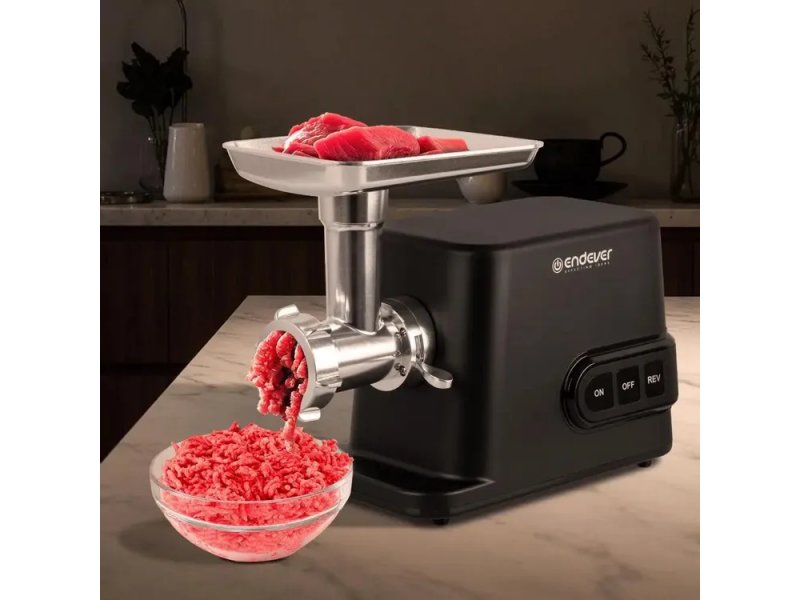 Мясорубка Endever Sigma-113 черный