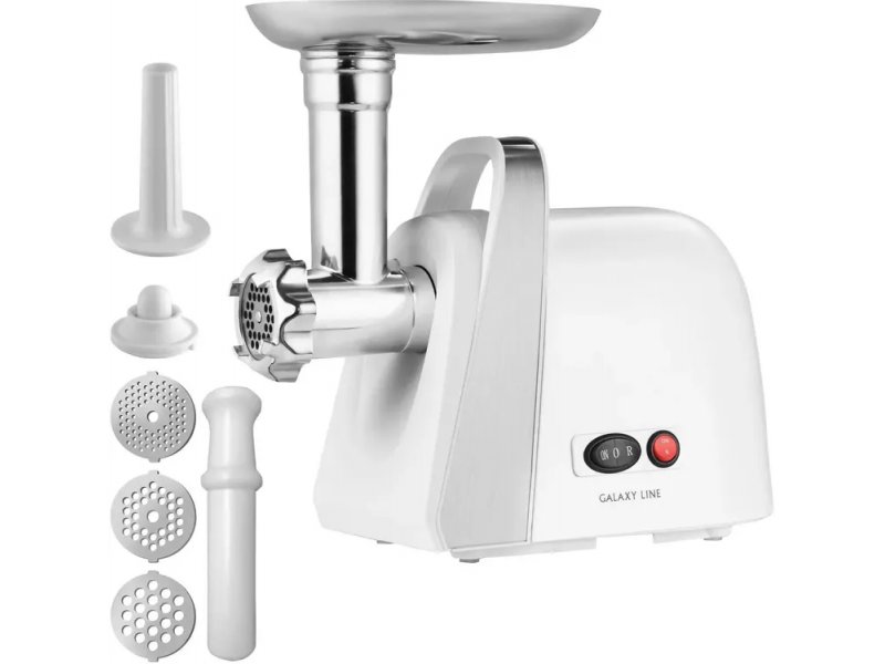 Мясорубка Galaxy Line GL 2421 белый Мясорубка Galaxy Line GL 2421 белый