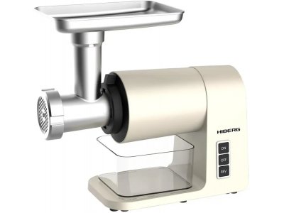 Мясорубка Hiberg MG 990 Y бежевый Мясорубка Hiberg MG 990 Y бежевый