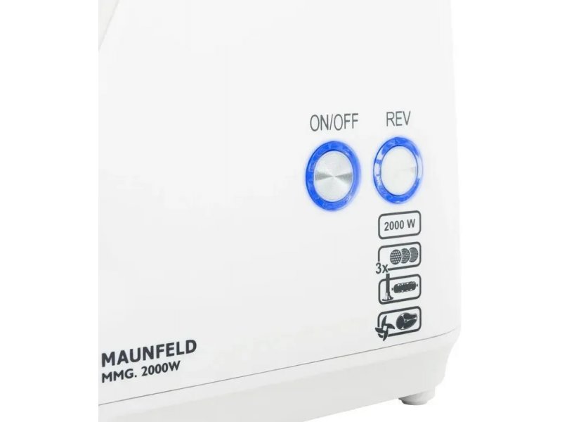 Мясорубка Maunfeld MMG.2000W белый Мясорубка Maunfeld MMG.2000W белый