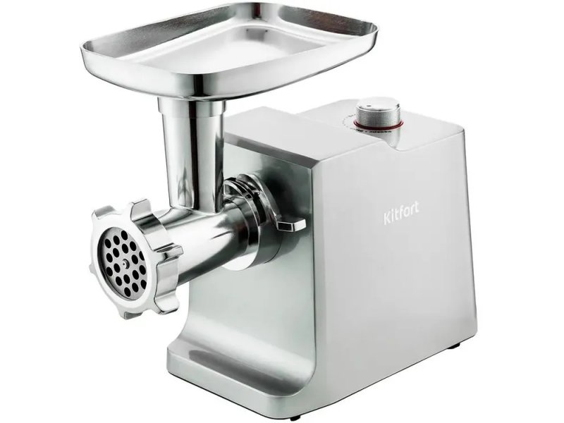 Мясорубка KitFort KT-2108 серебристый