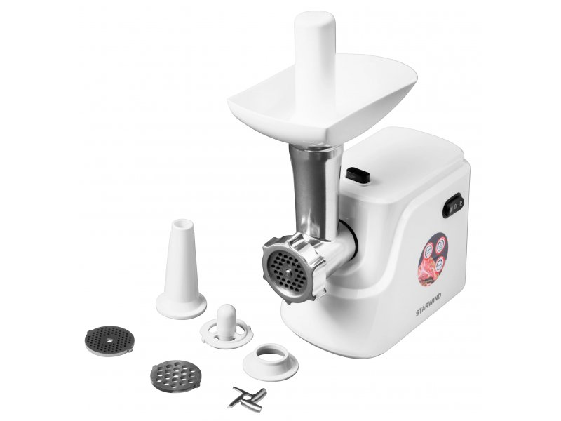 Мясорубка StarWind SMG3120 белый