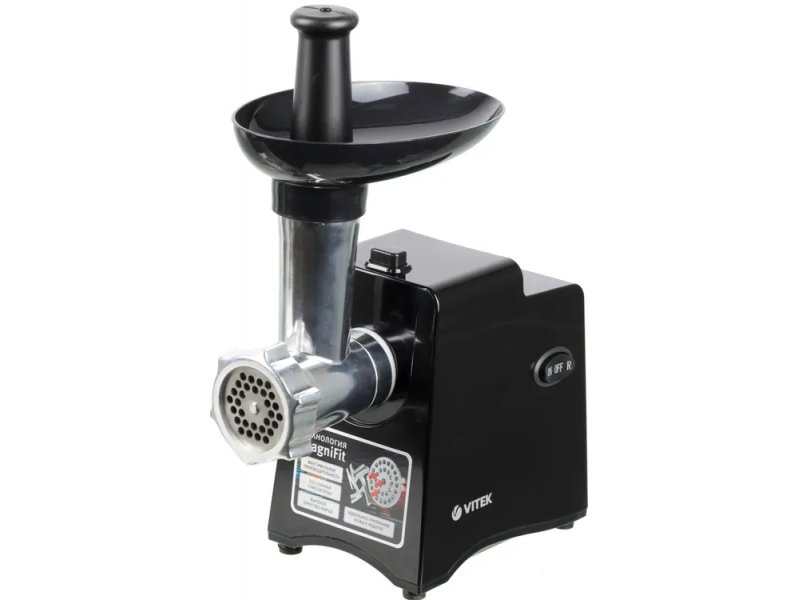 Мясорубка Vitek Metropolis VT-3644 черный Мясорубка Vitek Metropolis VT-3644 черный