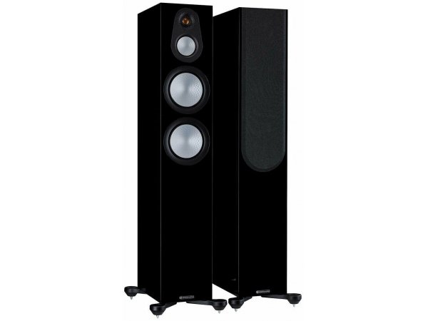 Напольная акустическая система Monitor Audio Silver 300 Black Gloss (7G)