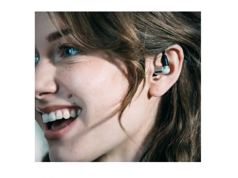 Наушники Shure SE31BAWUNI-EFS белый/черный
