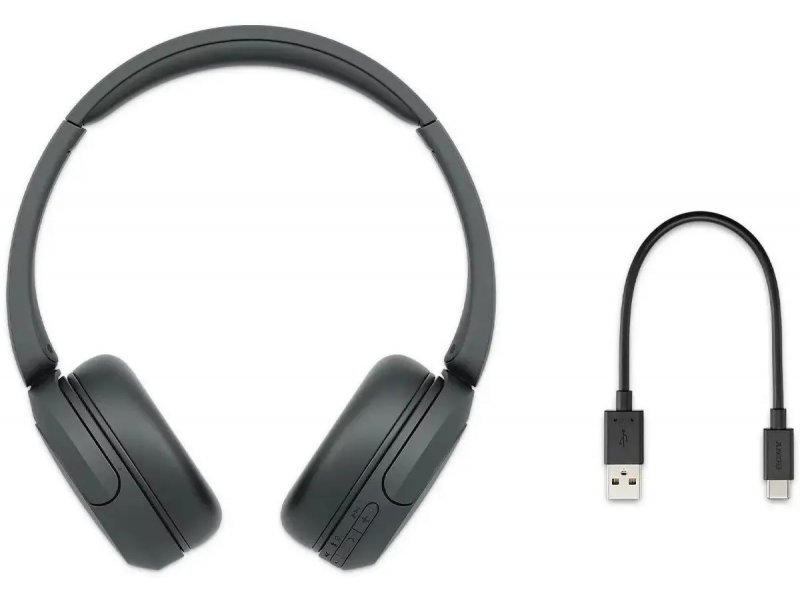 Наушники SONY WH-CH520 черный Наушники SONY WH-CH520 черный