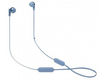 Гарнитура JBL Tune 215BT, Bluetooth, вкладыши, синий Гарнитура JBL Tune 215BT, Bluetooth, вкладыши, синий
