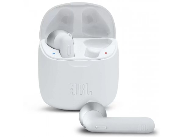 Гарнитура JBL Tune 225TWS, Bluetooth, вкладыши, белый Гарнитура JBL Tune 225TWS, Bluetooth, вкладыши, белый