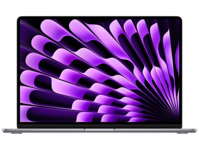 Ноутбук Apple MacBook Air 15 2024 M3 (15.3/2880x1864/24GB/512GB SSD/Apple graphics 10-core) Space Gray (MC9H4)