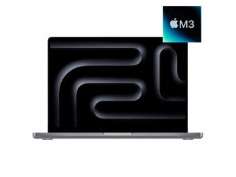 14.2 Ноутбук Apple MacBook Pro 14 2023 3024x1964, Apple M3, RAM 8 ГБ, SSD 1 ТБ, Apple graphics 10-core, macOS, MTL83, Space Gray, английская раскладка