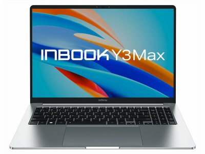 Ноутбук 16" Infinix InBook Y3 Max YL613 Core i5 1235U/8Gb/512Gb SSD/16" FullHD/Win11 Серебристый (71008301534) Ноутбук 16" Infinix InBook Y3 Max YL613 Core i5 1235U/8Gb/512Gb SSD/16" FullHD/Win11 Серебристый (71008301534)