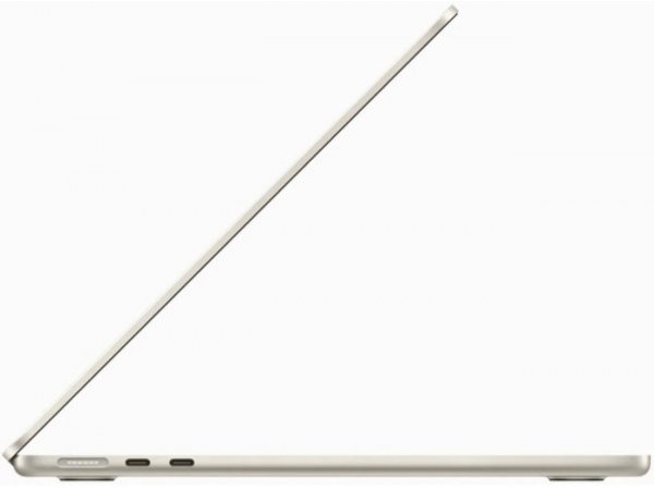 15.3 Ноутбук Apple MacBook Air 15 2023 2880x1864, Apple M2, RAM 8 ГБ, SSD 256 ГБ, Apple graphics 10-core, macOS, MQKU3, starlight