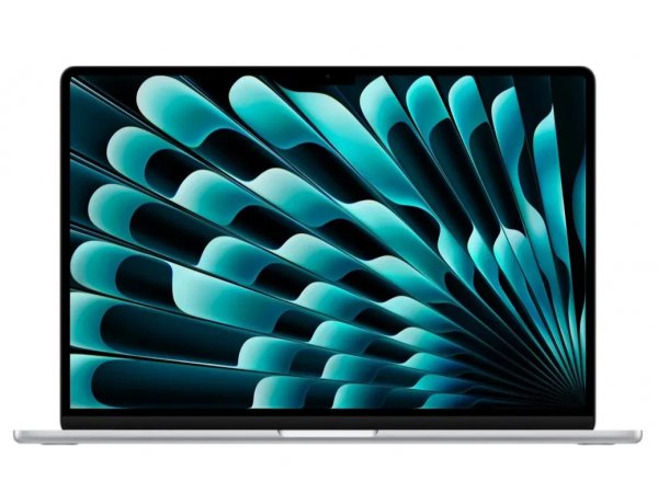 15.3 Ноутбук Apple MacBook Air 15 2023 2880x1864, Apple M2, RAM 8 ГБ, SSD 512 ГБ, Apple graphics 10-core, macOS, MQKT3, silver