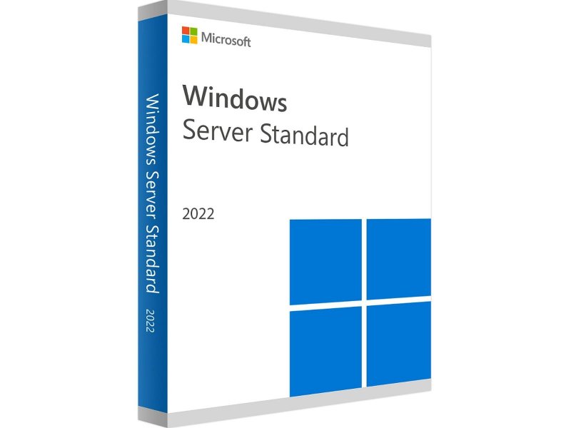 Операционная система Microsoft Windows Server Standard 2022 16 Core наклейка ОЕМ (P73-08337_P)