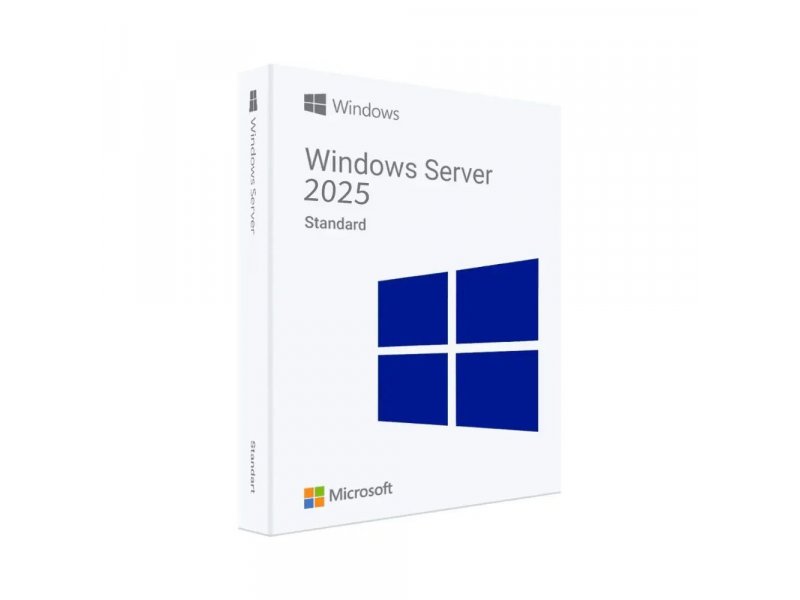 Операционная система Microsoft Windows Svr Std 2025 64Bit English 1pk DSP OEI DVD 16 Core (EP2-25187)
