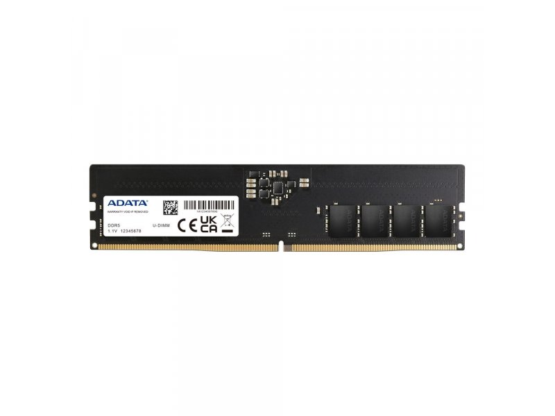 Оперативная память ADATA AD5U480032G-S, DDR5 1х 32ГБ 4800 МГц, DIMM, RTL