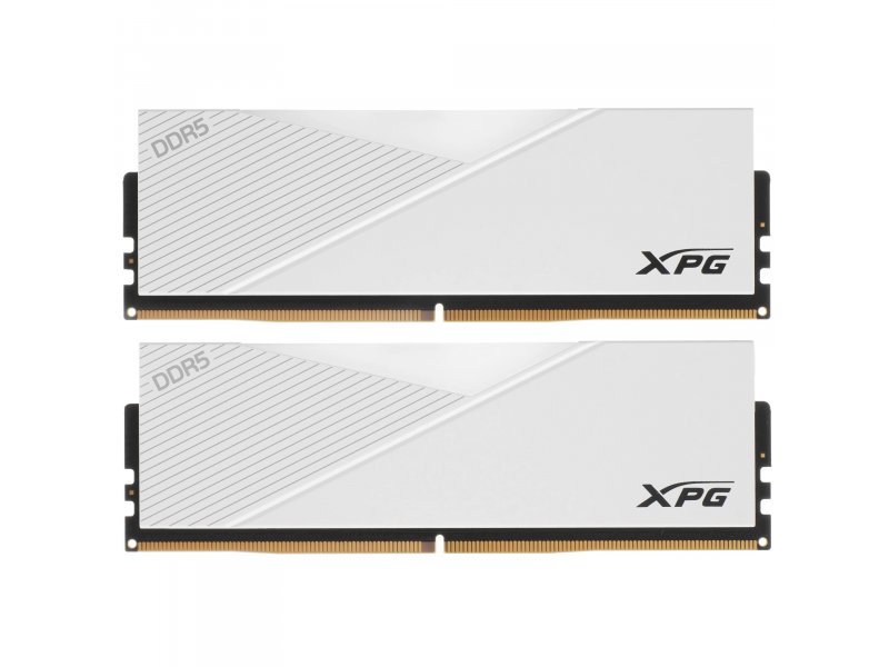 Оперативная память ADATA Lancer AX5U6000C3016G-DCLARWH, DDR5 2х 32ГБ 6000 МГц, DIMM, RTL Оперативная память ADATA Lancer AX5U6000C3016G-DCLARWH, DDR5 2х 32ГБ 6000 МГц, DIMM, RTL