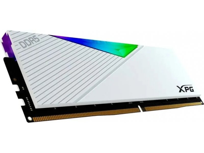 Оперативная память ADATA Lancer AX5U6400C3232G-DCLARWH, DDR5 2х 64ГБ 6400 МГц, DIMM, RTL Оперативная память ADATA Lancer AX5U6400C3232G-DCLARWH, DDR5 2х 64ГБ 6400 МГц, DIMM, RTL