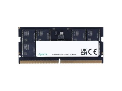 Оперативная память Apacer FS.32G2C.PKH, DDR5 1х 32ГБ 5600 МГц, SODIMM, RTL Оперативная память Apacer FS.32G2C.PKH, DDR5 1х 32ГБ 5600 МГц, SODIMM, RTL