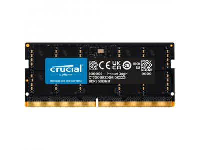 Оперативная память Crucial CT32G56C46S5, DDR5 1х 32ГБ 5600 МГц, SODIMM, RTL