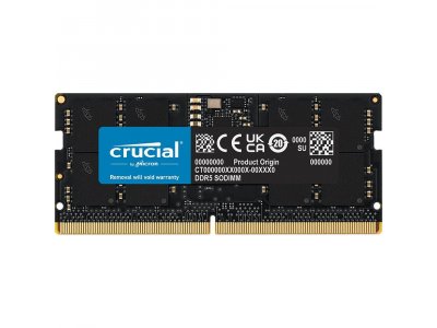 Оперативная память Crucial CT48G56C46S5, DDR5 1х 48ГБ 5600 МГц, SODIMM, RTL