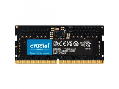 Оперативная память Crucial CT8G56C46S5, DDR5 1х 8ГБ 5600 МГц, SODIMM, RTL