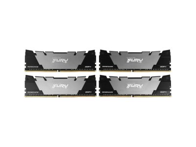 Оперативная память Kingston Fury Renegade Black KF432C16RB2K4/128, DDR4 4х 128ГБ 3200 МГц, DIMM, RTL