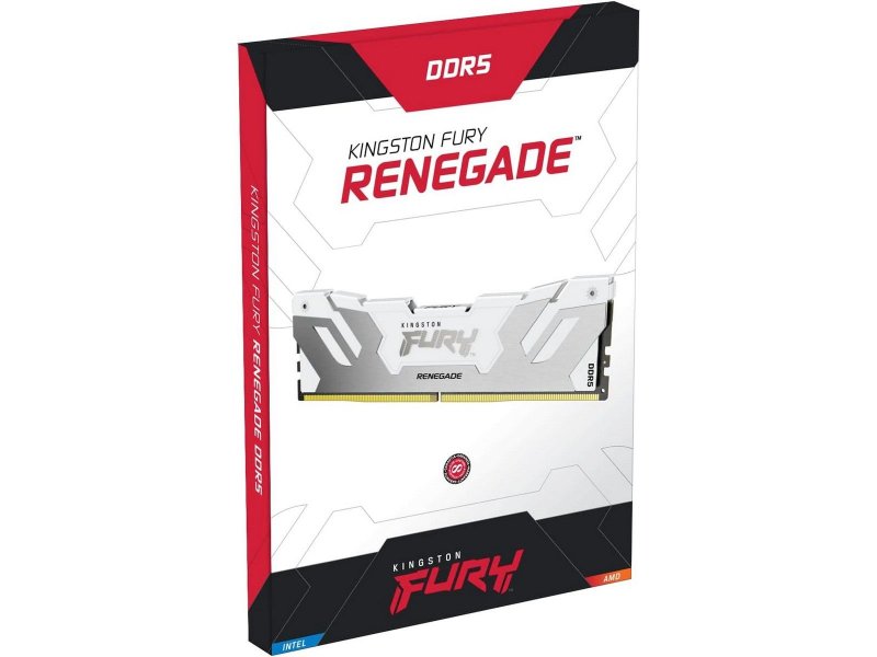 Оперативная память Kingston Fury Renegade KF564C32RWK2-64, DDR5 2х 64ГБ 6400 МГц, DIMM, RTL