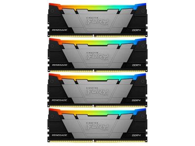 Оперативная память Kingston KF436C16RB2AK4/32, DDR4 4х 32ГБ 3600 МГц, DIMM, RTL