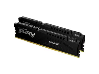 Оперативная память Kingston KF564C32BBK2-32, DDR5 2х 32ГБ 6400 МГц, DIMM, RTL