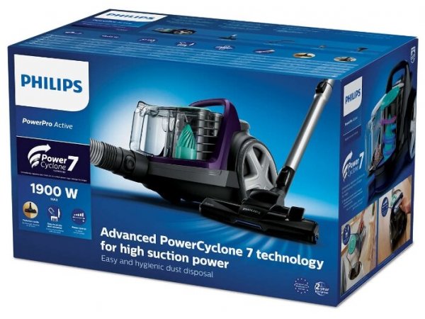 Пылесос с контейнером для пыли Philips FC9571/01 Пылесос с контейнером для пыли Philips FC9571/01
