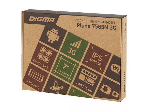 Планшет Digma Plane 7565N 3G PS7180PG животные