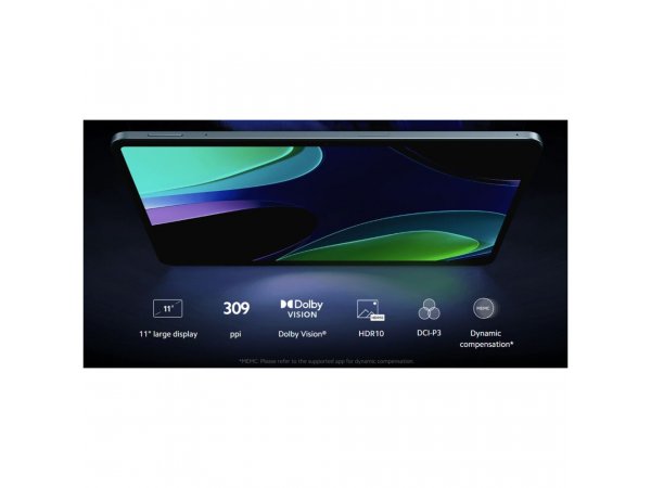 Планшетный компьютер Xiaomi Pad 6 6/128GB RU Mist Blue